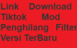 ink Download Tiktok Mod Penghilang Filter Versi Terbaru