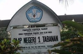 Jadwal Pendaftaran PPDB SMP NEGERI 1 TABANAN 2022/2023 Kabupaten Tabanan Bali